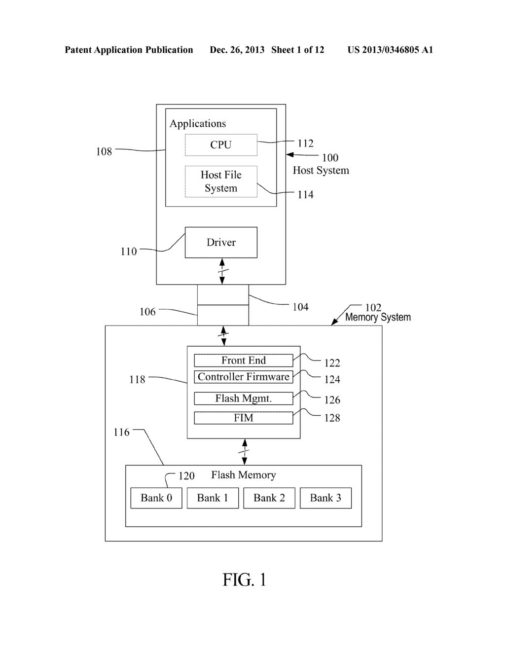 FLASH MEMORY WITH TARGETED READ SCRUB ALGORITHM - diagram, schematic, and image 02