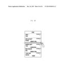 INFORMATION DISPLAY APPARATUS AND METHOD OF USER DEVICE diagram and image