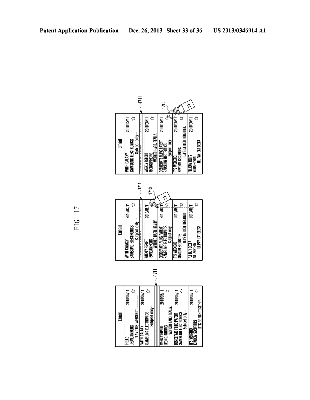 INFORMATION DISPLAY APPARATUS AND METHOD OF USER DEVICE - diagram, schematic, and image 34