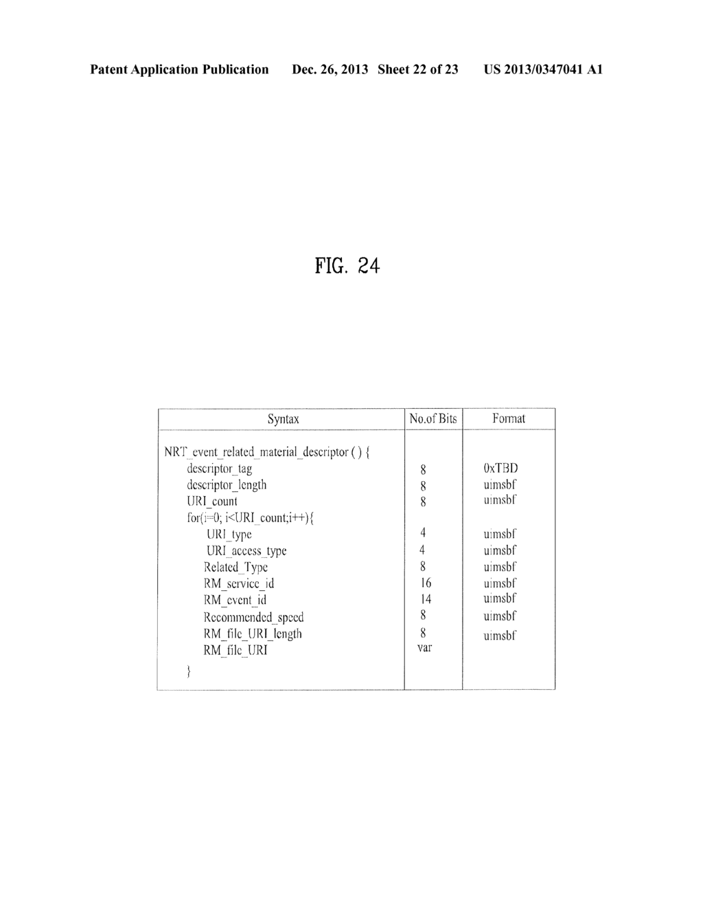 METHOD OF PROCESSING NON-REAL TIME SERVICE AND BROADCAST RECEIVER - diagram, schematic, and image 23