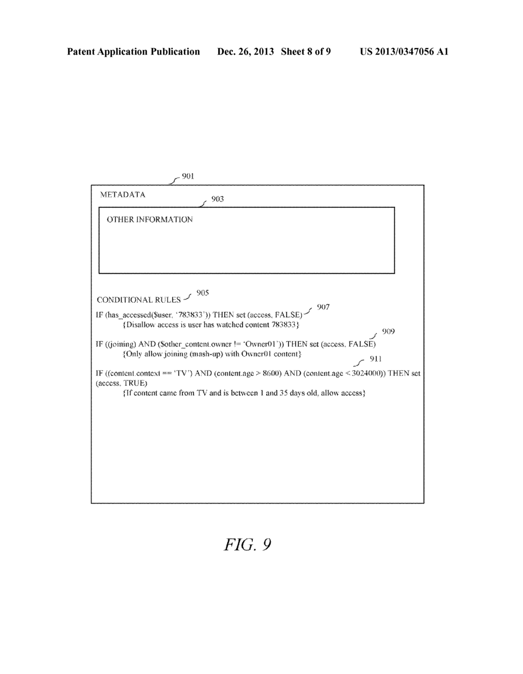 Content Rights Protection with Arbitrary Correlation of Second Content - diagram, schematic, and image 09