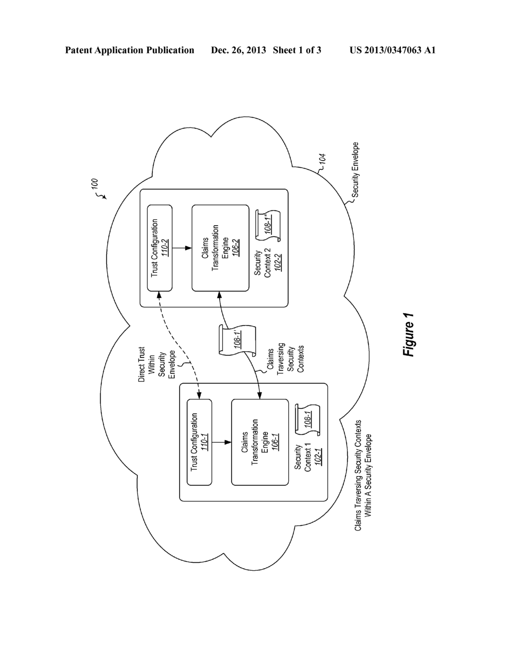 HANDLING CLAIMS TRAVERSING SECURITY BOUNDARIES - diagram, schematic, and image 02