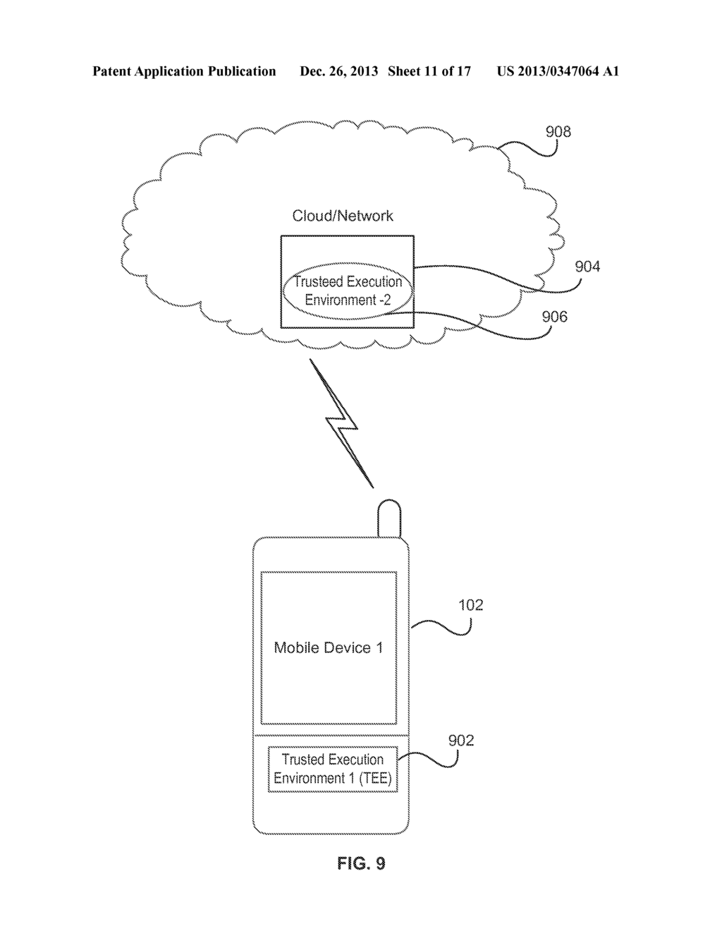 METHOD AND APPARATUS FOR SECURE APPLICATION EXECUTION - diagram, schematic, and image 12