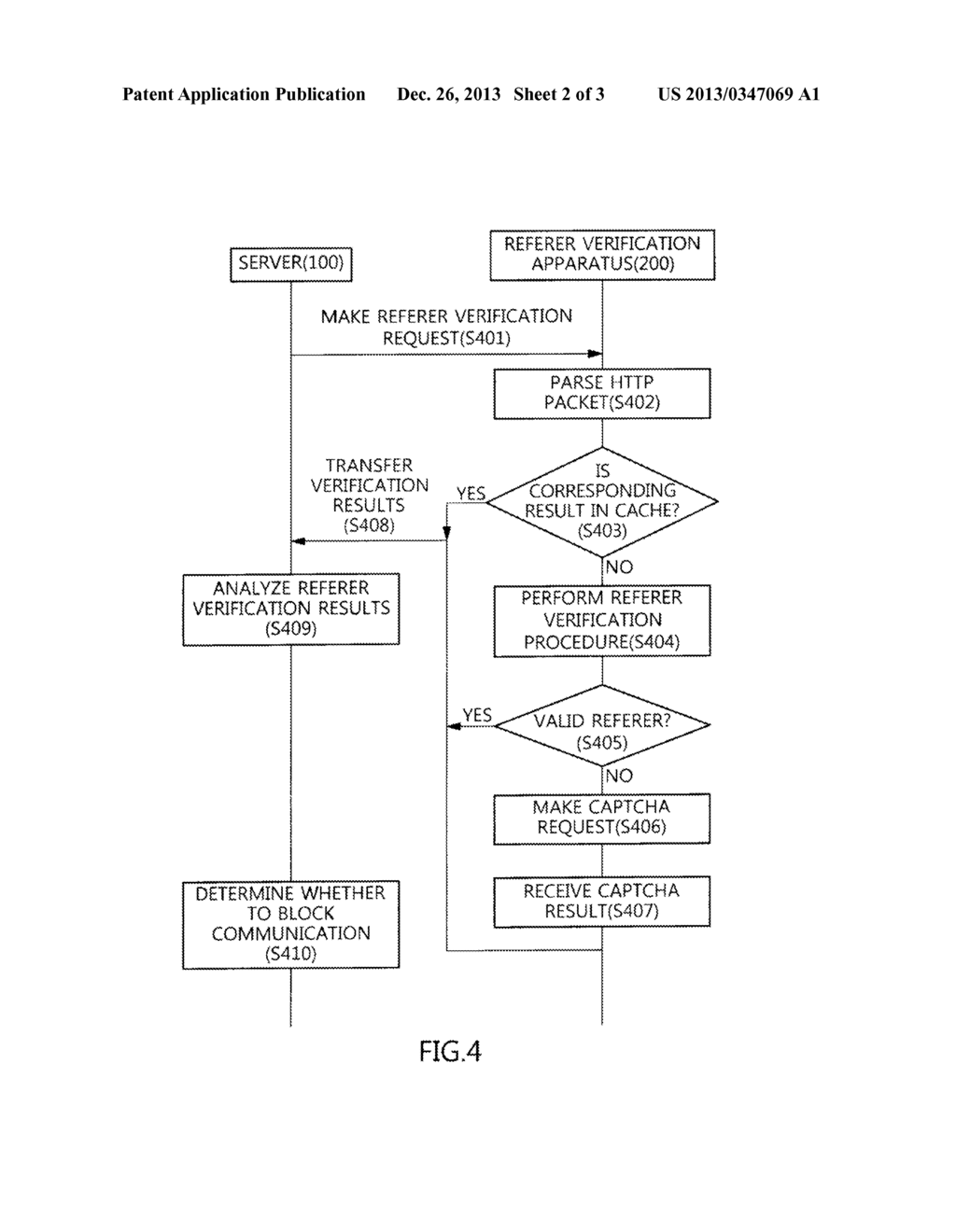 REFERER VERIFICATION APPARATUS AND METHOD - diagram, schematic, and image 03