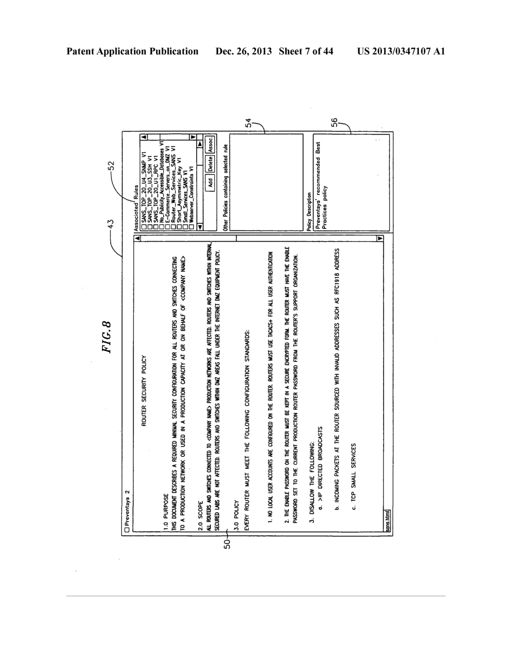 SYSTEM AND METHOD FOR AUTOMATED POLICY AUDIT AND REMEDIATION MANAGEMENT - diagram, schematic, and image 08