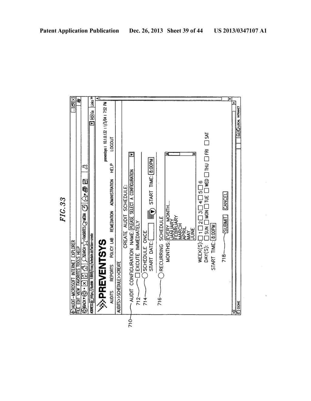 SYSTEM AND METHOD FOR AUTOMATED POLICY AUDIT AND REMEDIATION MANAGEMENT - diagram, schematic, and image 40