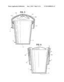 CONTAINERS WITH RECLOSABLE LIDS diagram and image