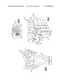 TURBINE BLADE PLATFORM WITH U-CHANNEL COOLING HOLES diagram and image