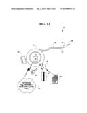 MOBILE LOCK WITH RETRACTABLE CABLE diagram and image