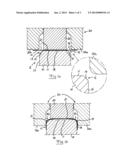 METHOD OF COLD FORMING A PIECE OF SHEET METAL BY BENDING OR PRESS MOULDING diagram and image