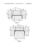 METHOD OF COLD FORMING A PIECE OF SHEET METAL BY BENDING OR PRESS MOULDING diagram and image