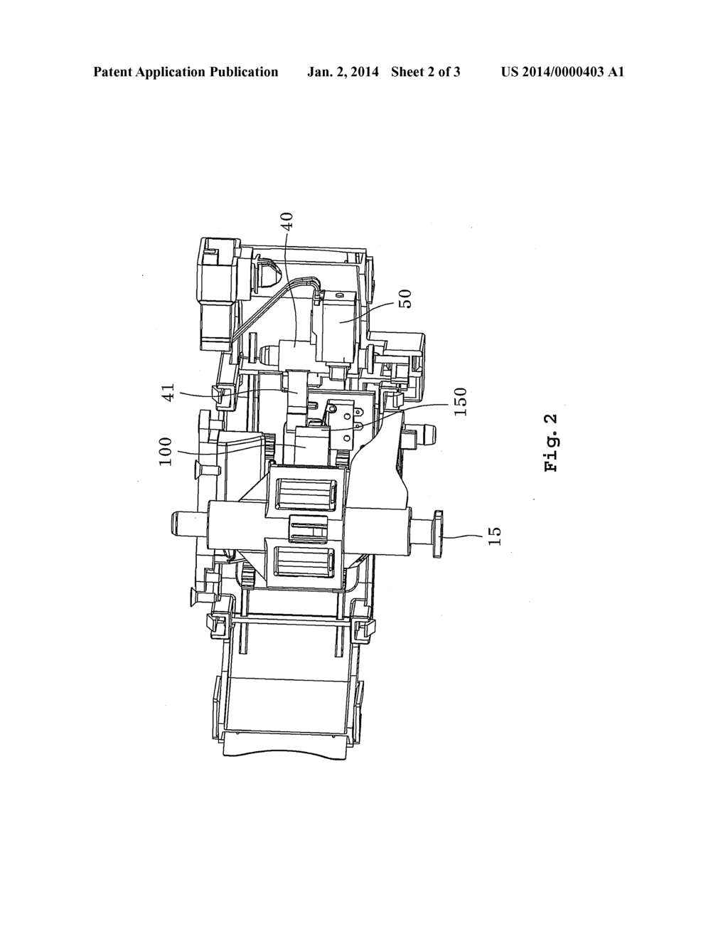 AUTOMATIC TRANSMISSION LEVER ASSEMBLY HAVING SHIFT-LOCK CAM USING     ELECTROMAGNET - diagram, schematic, and image 03