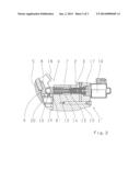 ADJUSTING DEVICE OF A HYDROSTATIC MODULE diagram and image