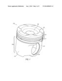 Piston with Cooling Gallery and Closed Collar Chamber diagram and image