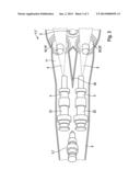 INJECTION DEVICE, AN INTERNAL COMBUSTION ENGINE, AND A METHOD FOR     OPERATING AN INJECTION DEVICE FOR GASOLINE AND CNG diagram and image