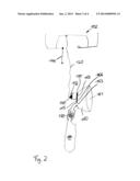 Aircraft passenger oxygen mask with closed circuit concept diagram and image