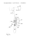 Aircraft passenger oxygen mask with closed circuit concept diagram and image