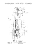 PATIENT INTERFACE DEVICE INCLUDING A MOVEABLE WEDGE FOREHEAD ADJUSTMENT     ASSEMBLY diagram and image