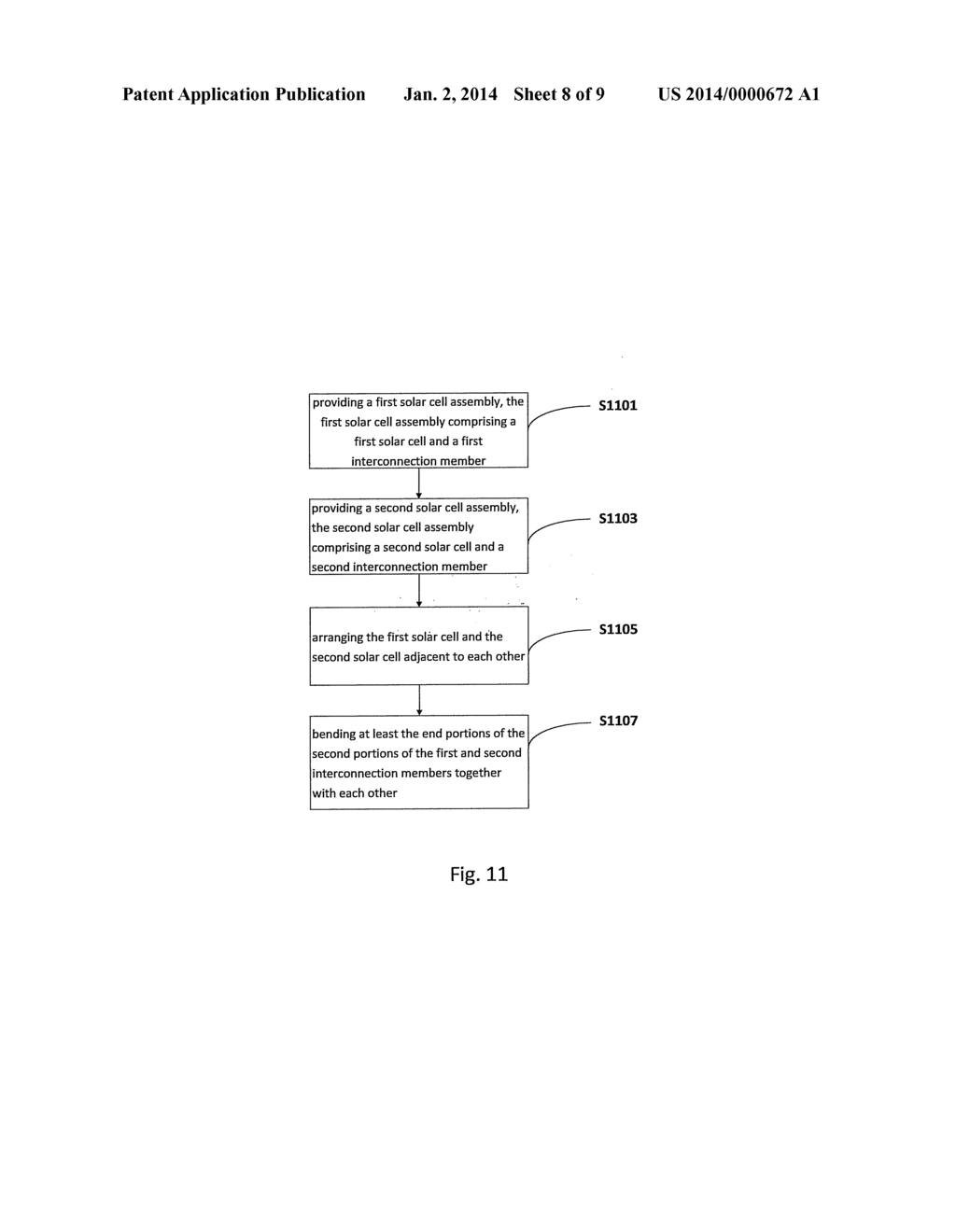 SOLAR CELL ASSEMBLY, SOLAR CELL PANEL, AND METHOD FOR MANUFACTURING THE     SAME - diagram, schematic, and image 09