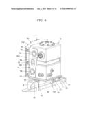 Hydraulic Oil Tank Attachment Structure of Construction Machine diagram and image