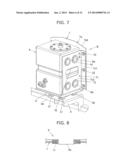 Hydraulic Oil Tank Attachment Structure of Construction Machine diagram and image