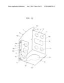 Hydraulic Oil Tank Attachment Structure of Construction Machine diagram and image