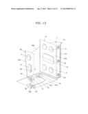 Hydraulic Oil Tank Attachment Structure of Construction Machine diagram and image