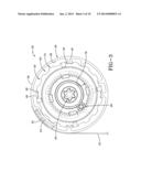 PRE-ASSEMBLED AND PRE-TENSIONED SHADE WITH INDEXING GEAR TENSIONER diagram and image