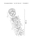 PRE-ASSEMBLED AND PRE-TENSIONED SHADE WITH INDEXING GEAR TENSIONER diagram and image