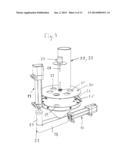 DEVICE FOR STORING AND FEEDING OF RAW MATERIALS OF FRUIT AND/OR VEGETABLES diagram and image