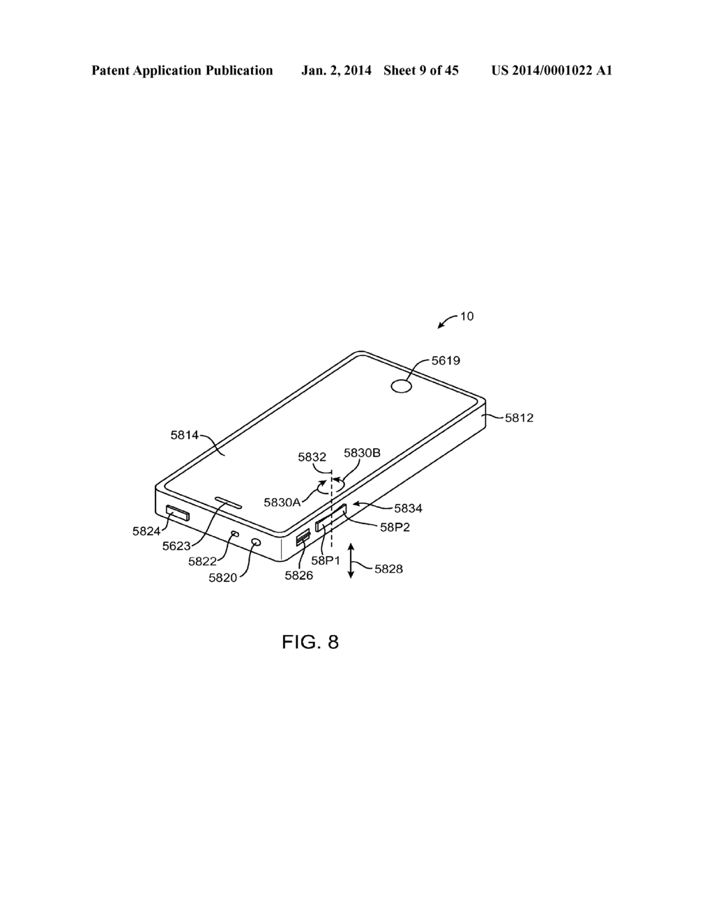 BUTTON STRUCTURES FOR ELECTRONIC DEVICES - diagram, schematic, and image 10