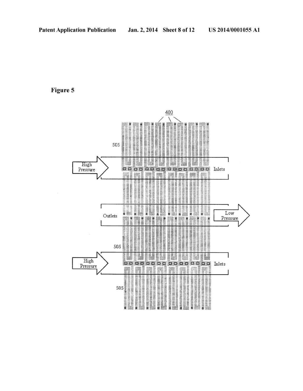 HIGH THROUGHPUT BIOCHEMICAL DETECTION USING SINGLE MOLECULE FINGERPRINTING     ARRAYS - diagram, schematic, and image 09