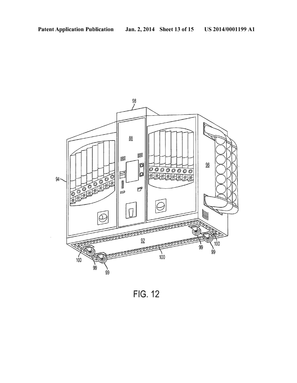 Bulk vending apparatus, system and method - diagram, schematic, and image 14