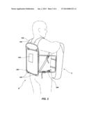 ARTICULATED FRONT ACCESSIBLE BACKPACK diagram and image