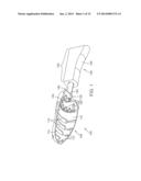 FOOTWEAR SANITIZING AND DEODORIZING SYSTEM EXPOSING LIGHT-ACTIVATED     PHOTOCATALYTIC OXIDATION COATING diagram and image