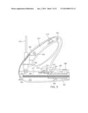 FOOTWEAR SANITIZING AND DEODORIZING SYSTEM EXPOSING LIGHT-ACTIVATED     PHOTOCATALYTIC OXIDATION COATING diagram and image