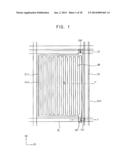 ARRAY SUBSTRATE, DISPLAY PANEL HAVING THE SAME AND METHOD OF MANUFACTURING     THE ARRAY SUBSTRATE diagram and image