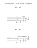 ARRAY SUBSTRATE, DISPLAY PANEL HAVING THE SAME AND METHOD OF MANUFACTURING     THE ARRAY SUBSTRATE diagram and image