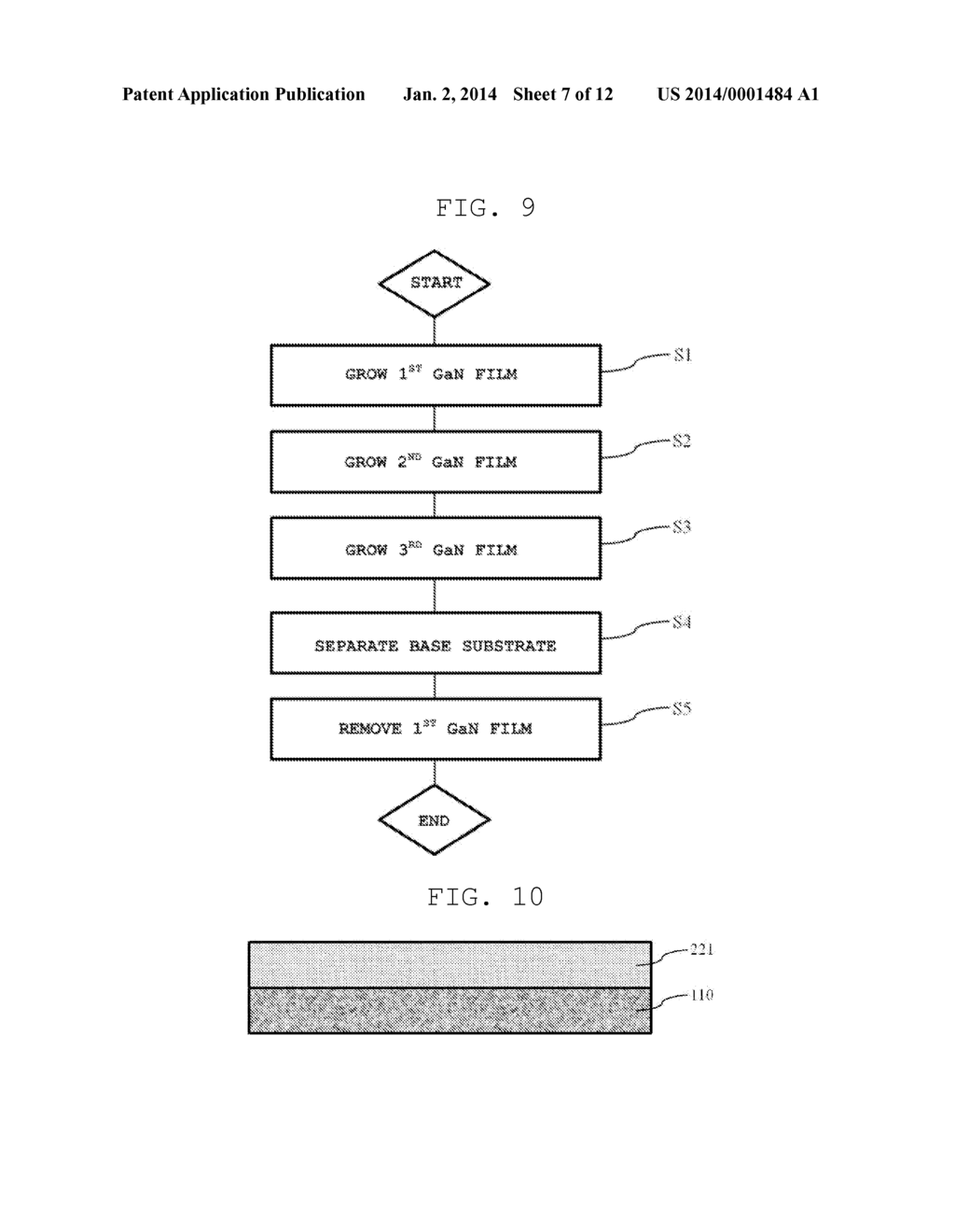 Method Of Manufacturing Gallium Nitride Substrate And Gallium Nitride     Substrate Manufactured By The Same - diagram, schematic, and image 08