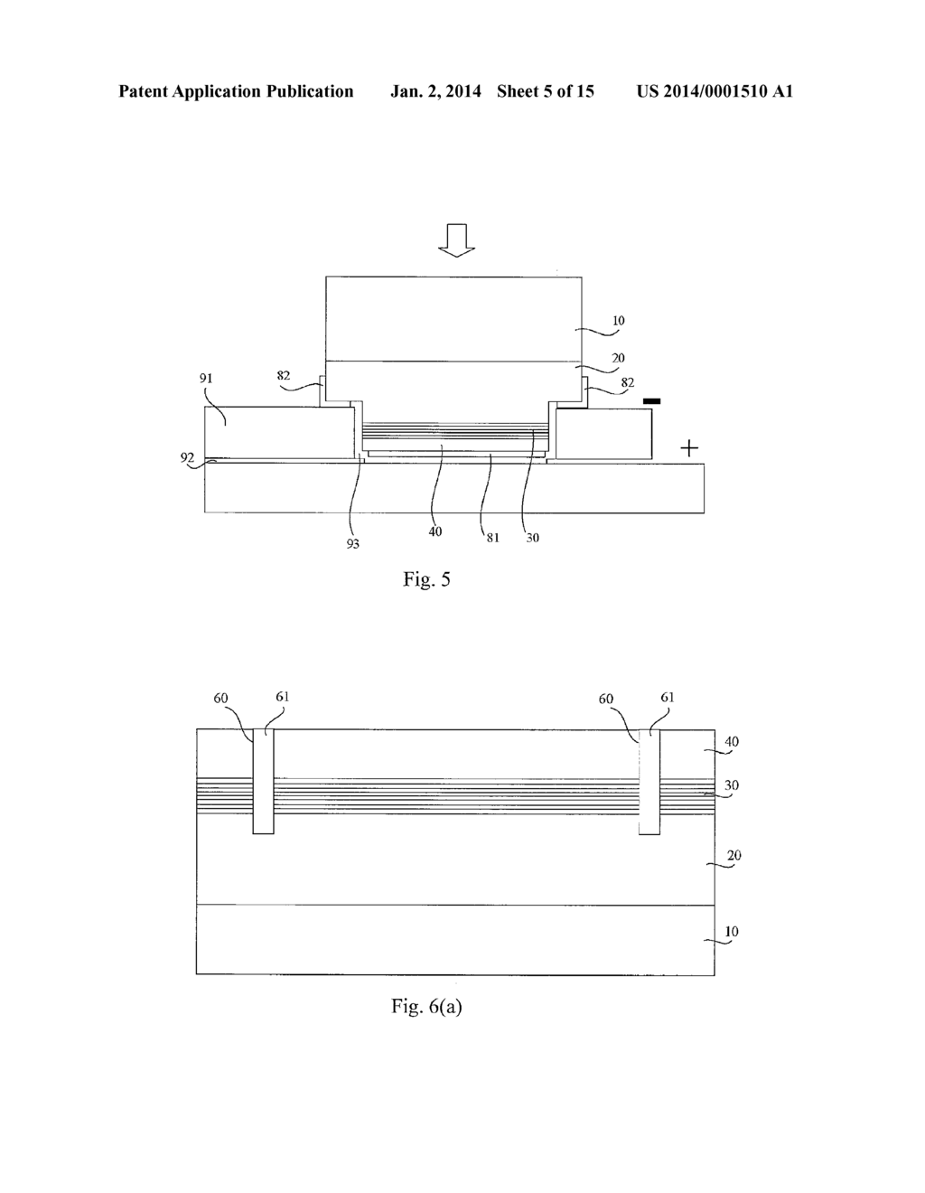 LIGHT EMITTING ELEMENT AND METHOD OF PRODUCING THE SAME - diagram, schematic, and image 06