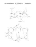 FOUR AND FIVE BAR LINKAGE STEERING MECHANISM FOR 3 WHEEL VEHICLE AND     METHODS FOR DEFINING THE GEOMETRY OF SAID VAHICLE diagram and image