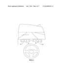 VEHICULAR HEADS UP DISPLAY WITH INTEGRATED BI-MODAL HIGH BRIGHTNESS     COLLISION WARNING SYSTEM diagram and image