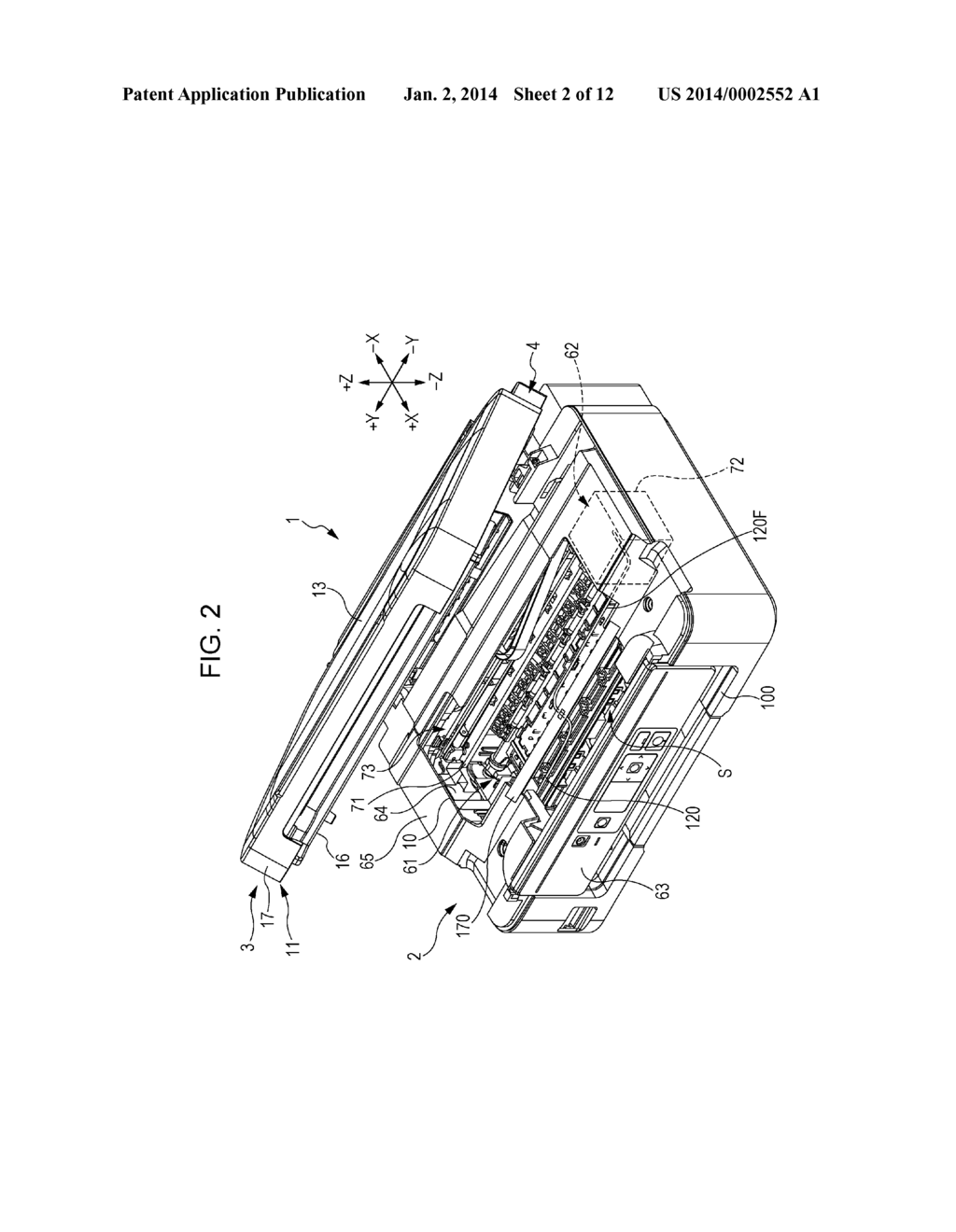 LIQUID EJECTING APPARATUS - diagram, schematic, and image 03