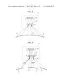 TIRE SHAPE TESTING DEVICE AND TIRE SHAPE TESTING METHOD diagram and image