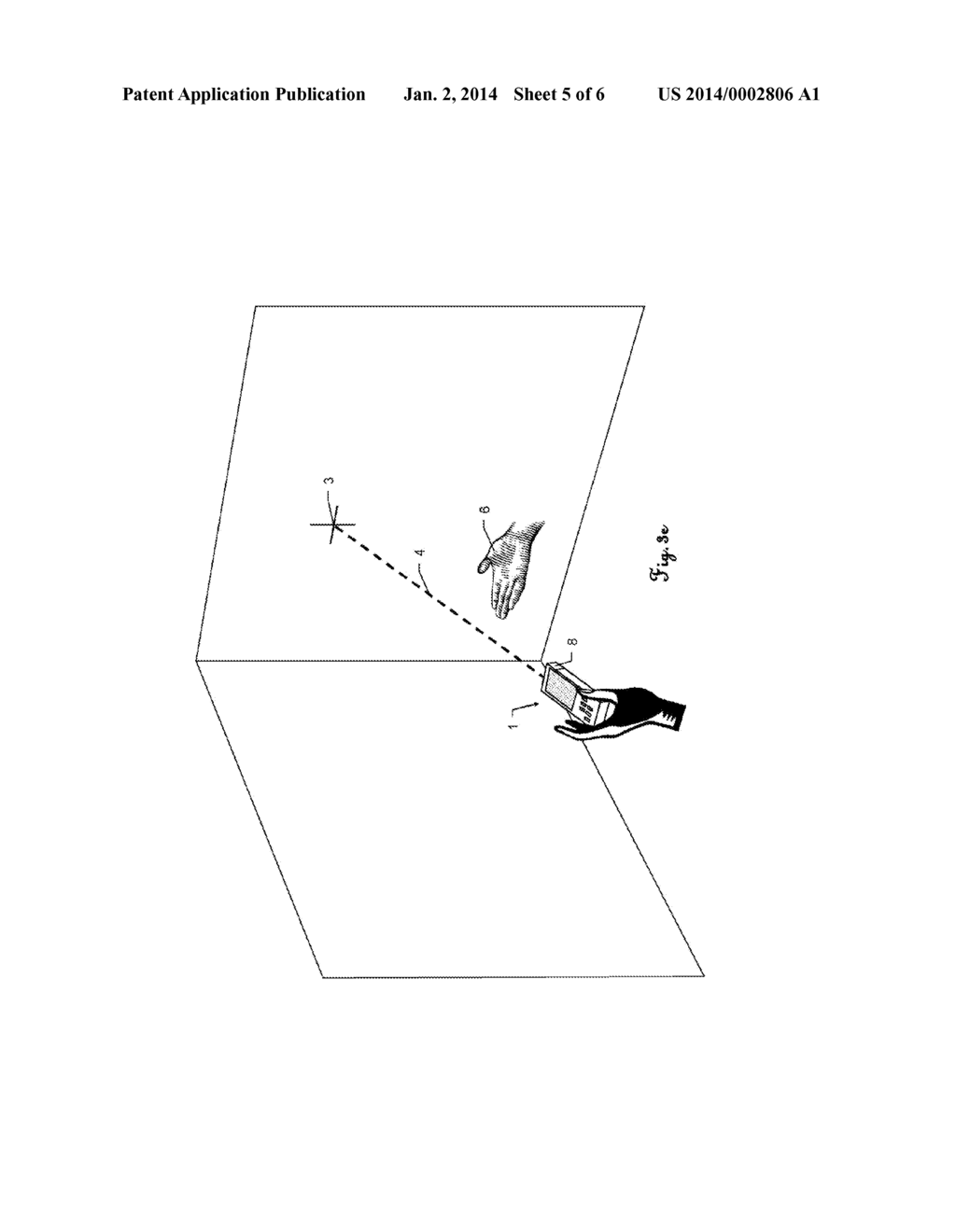 ELECTRO-OPTICAL DISTANCE MEASURING DEVICE WITH A GESTURE-BASED MEASUREMENT     TRIGGER THAT FUNCTIONS WITHOUT CONTACTING THE MEASURING DEVICE - diagram, schematic, and image 06