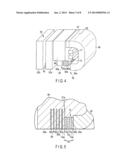 MAGNETIC HEAD POLE INCLUDING LAMINATED STRUCTURE HAVING MAGNETIC AND     NONMAGNETIC LAYERS diagram and image