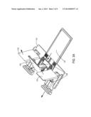 PORTABLE TABLET FOLIO STAND diagram and image