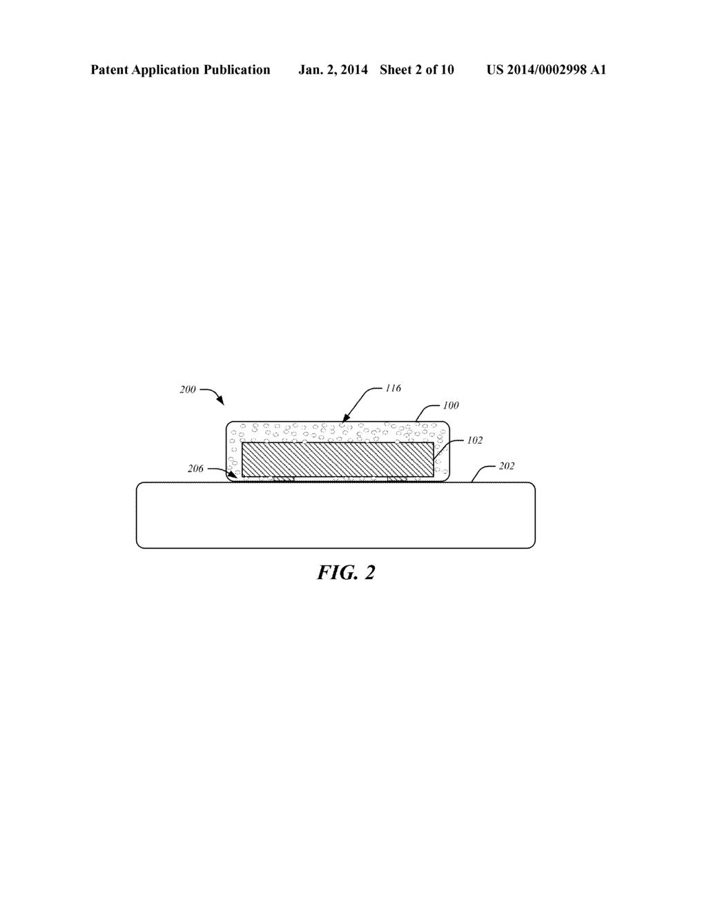 HIGH HEAT CAPACITY ELECTRONIC COMPONENTS AND METHODS FOR FABRICATING - diagram, schematic, and image 03