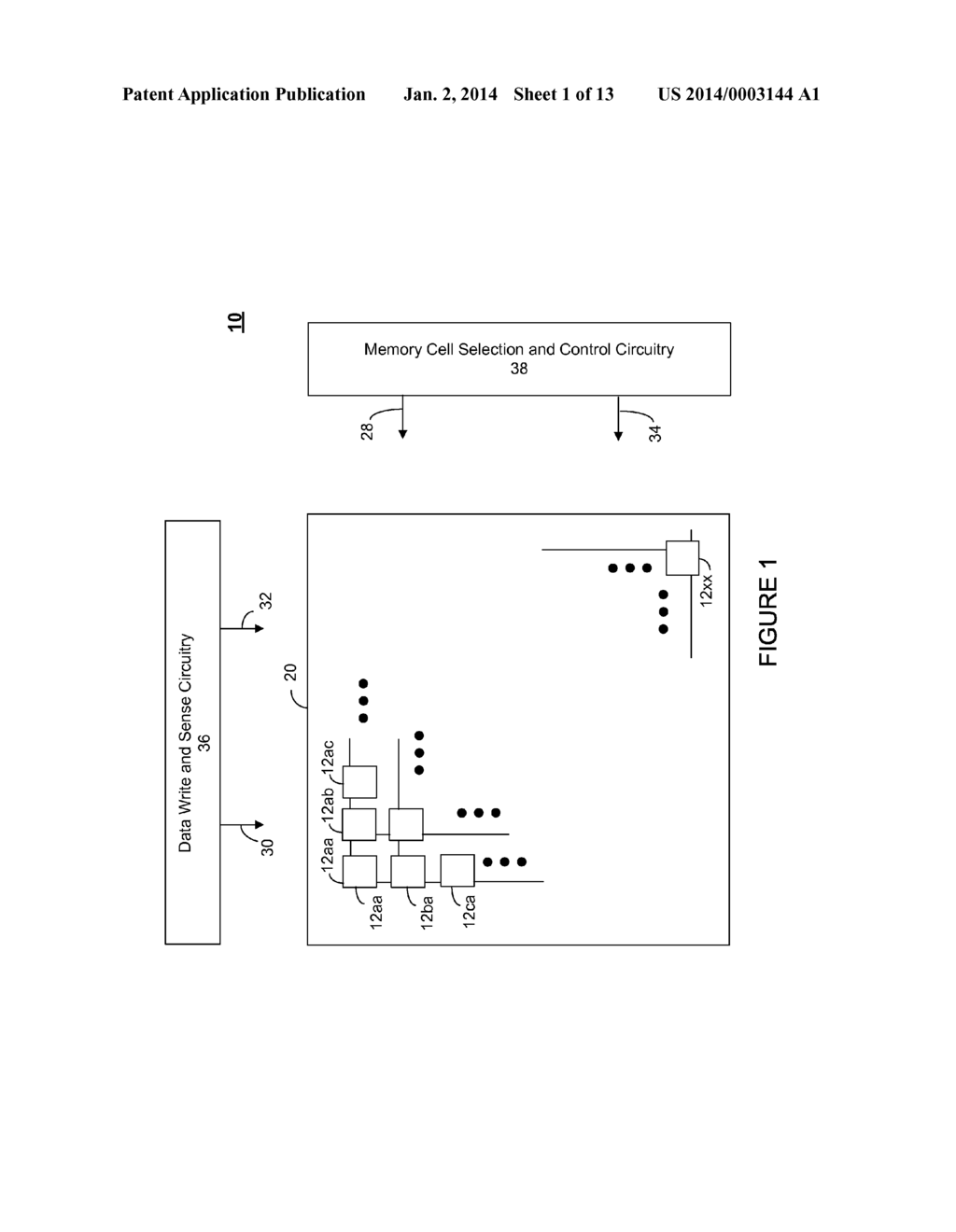 TECHNIQUES FOR PROVIDING A SEMICONDUCTOR MEMORY DEVICE - diagram, schematic, and image 02