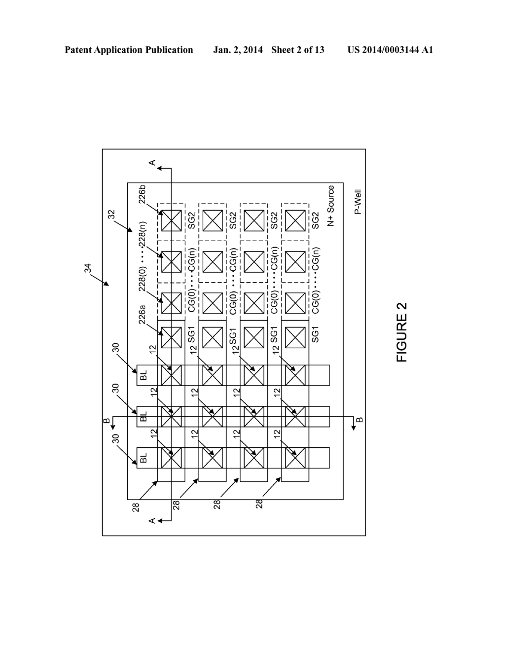 TECHNIQUES FOR PROVIDING A SEMICONDUCTOR MEMORY DEVICE - diagram, schematic, and image 03